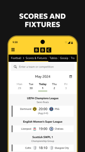 اسکرین شات 3 برنامه BBC Sport - News & Live Scores