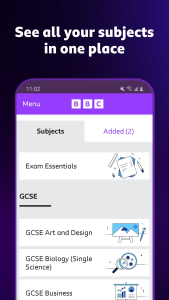 اسکرین شات 1 برنامه BBC Bitesize - Exam Revision