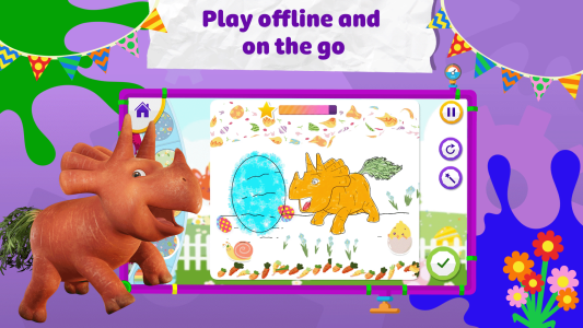 اسکرین شات 5 بازی CBeebies Get Creative: Paint