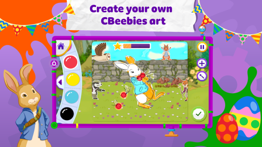 اسکرین شات 4 بازی CBeebies Get Creative: Paint