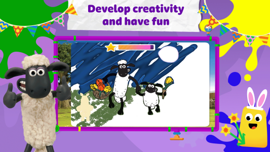 اسکرین شات 7 بازی CBeebies Get Creative: Paint