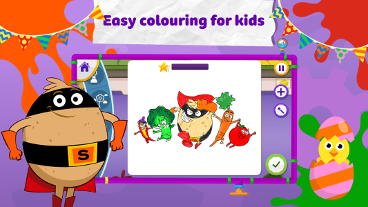 اسکرین شات 3 بازی CBeebies Get Creative: Paint