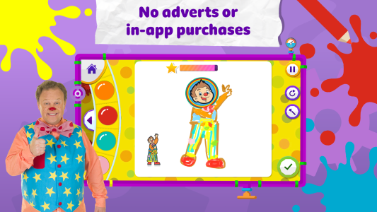 اسکرین شات 6 بازی CBeebies Get Creative: Paint