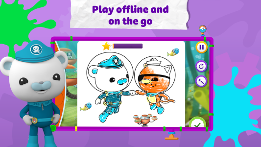 اسکرین شات 5 بازی CBeebies Get Creative: Paint