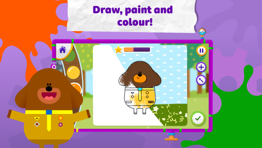 اسکرین شات 2 بازی CBeebies Get Creative: Paint