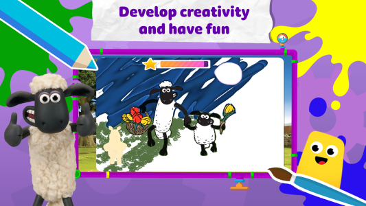 اسکرین شات 7 بازی CBeebies Get Creative: Paint