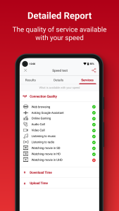 اسکرین شات 5 برنامه SpeedChecker Speed Test