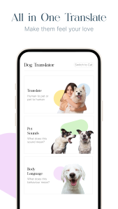 اسکرین شات 3 برنامه Pet Translator, Dog, Cat Sound