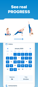 اسکرین شات 3 برنامه 5 Minute Yoga