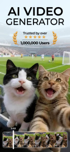 اسکرین شات 1 برنامه Umagic: AI Video Generator