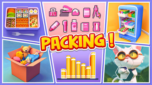 اسکرین شات 1 بازی Home Packing-Organizing games