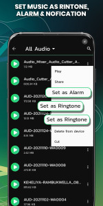 اسکرین شات 7 برنامه Ringdroid- MP3 Cutter Ringtone