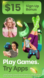 اسکرین شات 2 برنامه Make Money: Play to Earn Cash