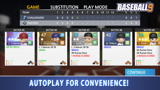 اسکرین شات 7 بازی BASEBALL 9