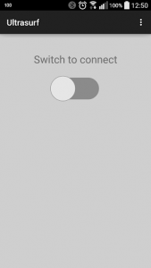 اسکرین شات 1 برنامه Ultrasurf (beta) - Unlimited Free VPN Proxy