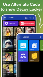 اسکرین شات 5 برنامه Time Private Photo Locker App