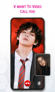 اسکرین شات 4 برنامه BTS Video Call - Call and Chat