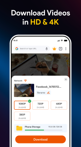 اسکرین شات 3 برنامه Fast Video Downloader & Player