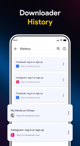 اسکرین شات 7 برنامه Video Downloader: Video Saver