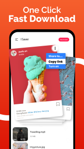 اسکرین شات 2 برنامه Video Downloader & Saver App