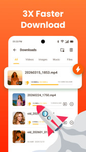 اسکرین شات 5 برنامه Video downloader, download app