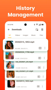 اسکرین شات 7 برنامه Video downloader, download app