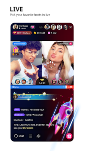 اسکرین شات 4 برنامه Likee - Let You Shine