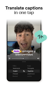 اسکرین شات 3 برنامه Mojo: Reels and Video Captions