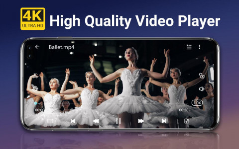 اسکرین شات 1 برنامه Video Player - All Format HD