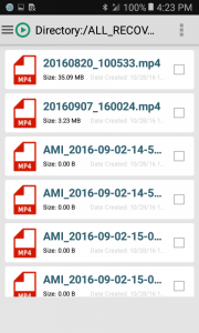 اسکرین شات 8 برنامه Video Recovery