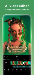 اسکرین شات 1 برنامه AI Video Editor, Reels: inMelo