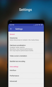 اسکرین شات 5 برنامه wmv avi video player - mp4 mkv player & mp3 player
