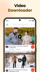 اسکرین شات 2 برنامه 4K Video Player & Downloader