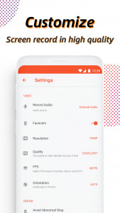 اسکرین شات 5 برنامه Screen Recorder - Vidma REC