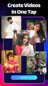 اسکرین شات 2 برنامه Beat.ly - AI Music Video Maker