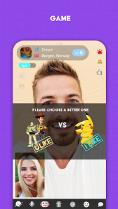 اسکرین شات 5 برنامه Bermuda Video Chat - Meet New People