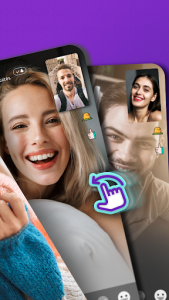 اسکرین شات 2 برنامه Bermuda Video Chat - Meet New People
