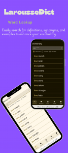 اسکرین شات 1 برنامه LarousseDict - English French