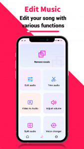 اسکرین شات 4 برنامه Vocal Remover, Cut Song Maker
