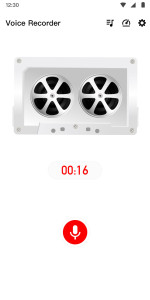 اسکرین شات 5 برنامه Voice Recorder: Audio Recorder