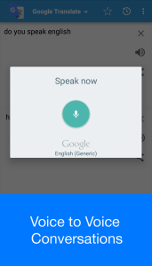 اسکرین شات 2 برنامه Speak to Voice Translator
