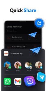اسکرین شات 8 برنامه Voice Recorder & Voice Memos