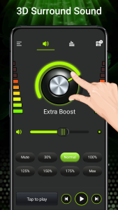 اسکرین شات 3 برنامه Volume booster - Sound Booster