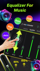 اسکرین شات 3 برنامه Volume Booster - Sound Booster