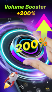 اسکرین شات 1 برنامه Volume Booster - Sound Booster