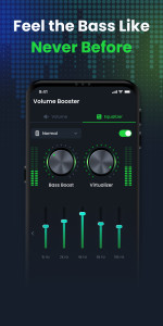 اسکرین شات 6 برنامه Volume Booster: Bass & EQ