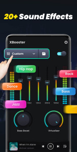 اسکرین شات 3 برنامه Volume Booster - Sound Booster