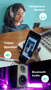 اسکرین شات 3 برنامه Volume Booster - Sound Booster