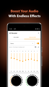 اسکرین شات 3 برنامه Volume Booster - Sound Booster