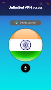 اسکرین شات 2 برنامه India VPN - Free VPN Proxy : Unblock Sites